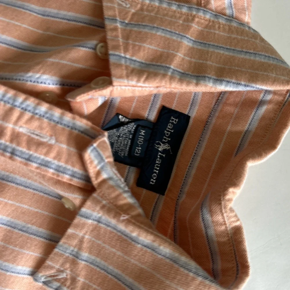 Ralph Lauren Stripe Button Up Shirt